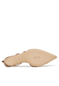 Pollini Sandały PA10105C0MPC160A Beżowy. Kolor: beżowy. Materiał: skóra #4