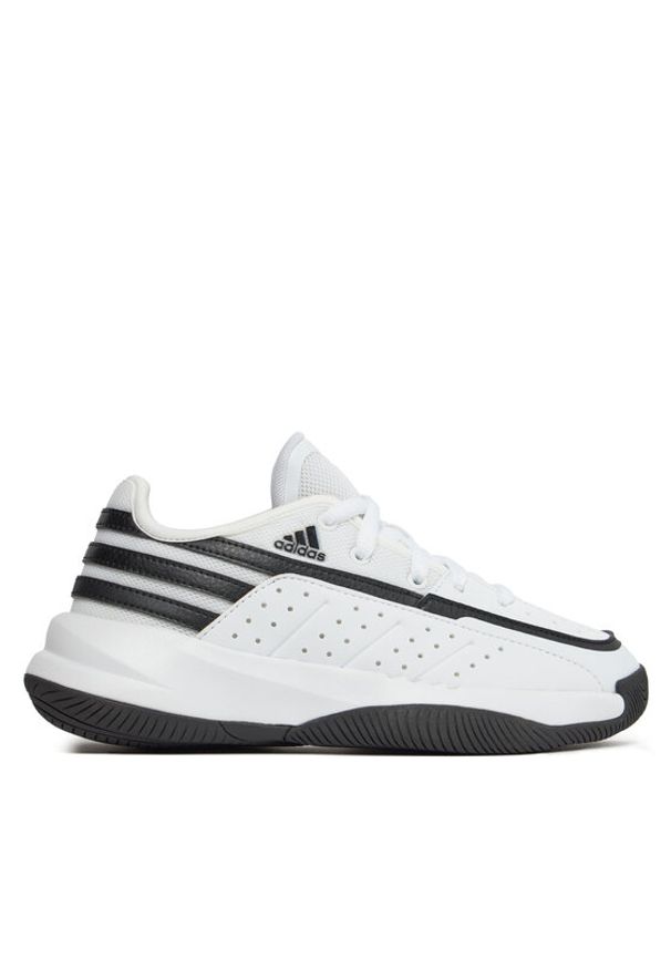 Adidas - adidas Sneakersy Front Court ID8589 Biały. Kolor: biały. Materiał: skóra