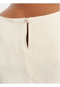 Marella Top Terni 2513161055 Écru Regular Fit. Materiał: len, wiskoza #2