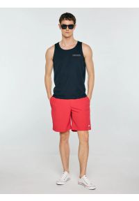 Big-Star - Koszulka męska bez rękawów granatowa Soner 403. Kolor: niebieski. Materiał: dzianina. Długość rękawa: bez rękawów. Wzór: nadruk. Styl: klasyczny, sportowy #6