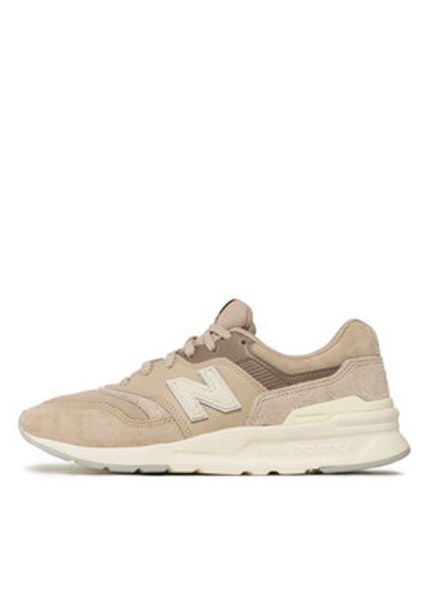 New Balance Sneakersy CM997HPI Beżowy. Kolor: beżowy. Materiał: zamsz, skóra