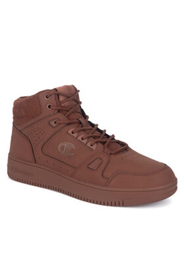 Champion Sneakersy RD18 MID CORD S22295-MS031 Brązowy. Kolor: brązowy. Materiał: materiał