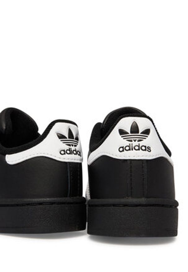 Adidas - adidas Sneakersy Superstar II Cf C JI3989 Czarny. Kolor: czarny. Materiał: skóra. Model: Adidas Superstar
