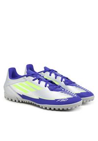 Adidas - adidas Buty do piłki nożnej F50 Club Messi Turf IH0917 Szary. Kolor: szary. Materiał: skóra #6