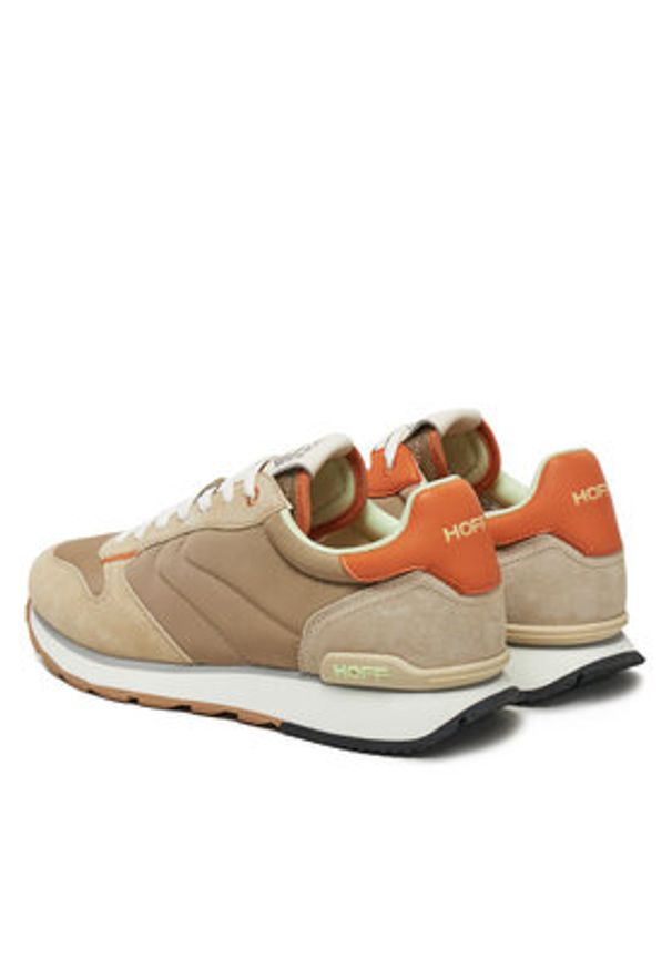 HOFF Sneakersy Benares 12517606 Brązowy. Kolor: brązowy. Materiał: zamsz, skóra