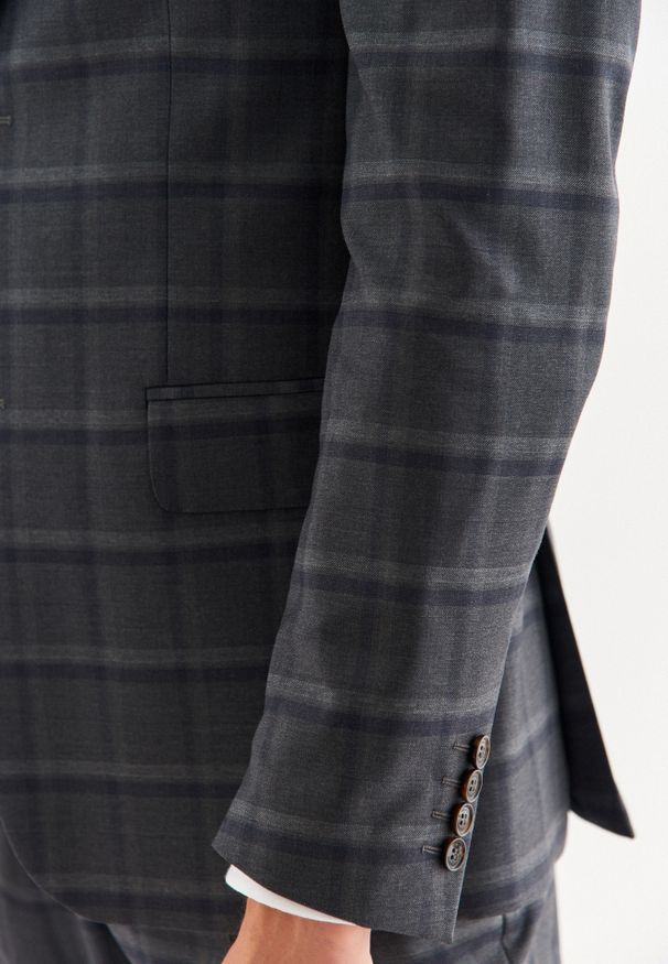 Pako Lorente - PAKO LORENTE – Marynarka garniturowa P22WP-3G-032-S-S. Materiał: wełna