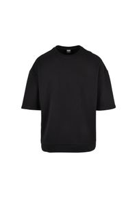 Bluza okrągły dekolt krótkie rękawy oversize Urban Classics. Kolor: czarny. Długość rękawa: krótki rękaw. Długość: krótkie #1