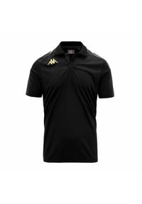 Polo Kappa Ghiolo. Typ kołnierza: polo. Kolor: szary, wielokolorowy, czarny. Sport: fitness, piłka nożna #1