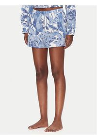 GAP - Gap Szorty piżamowe 531510-14 Niebieski Relaxed Fit. Kolor: niebieski. Materiał: bawełna