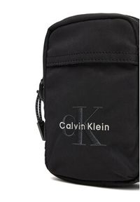 Calvin Klein Saszetka Bold Logo Nylon Slim Reporter LV04D3231G Czarny. Kolor: czarny. Materiał: materiał #2