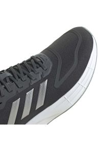 Adidas - Buty do biegania adidas Duramo 10 M GW8346 szare. Zapięcie: sznurówki. Kolor: szary. Materiał: materiał, syntetyk, guma. Szerokość cholewki: normalna #4