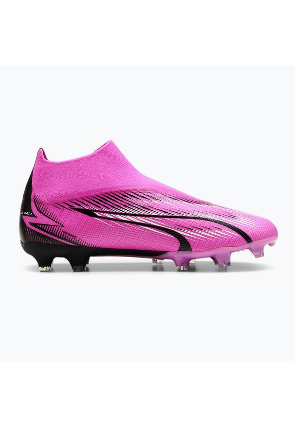 Buty piłkarskie Puma Ultra Match+ LL FG/AG. Kolor: różowy. Sport: piłka nożna