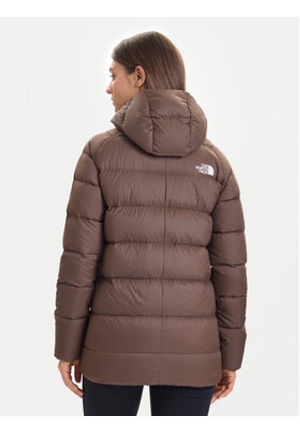 The North Face Kurtka puchowa Hyalite NF0A8E74 Brązowy Regular Fit. Kolor: brązowy. Materiał: syntetyk