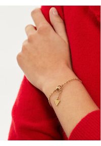Guess Bransoletka JUBB04 456JW Złoty. Materiał: metalowe. Kolor: złoty #4