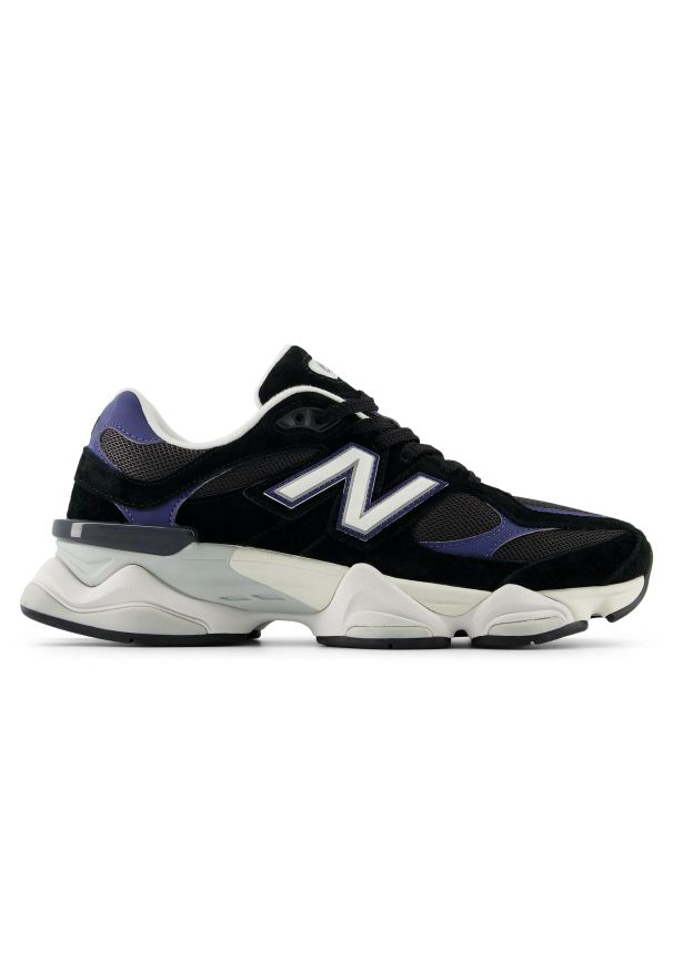 Buty unisex New Balance U9060EEO – czarne. Kolor: czarny. Materiał: guma, zamsz. Szerokość cholewki: normalna. Sport: turystyka piesza