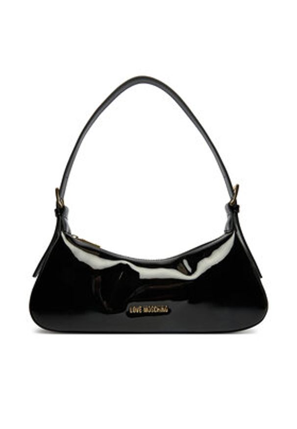 Love Moschino - LOVE MOSCHINO Torebka JC4390PP0OKE2000 Czarny. Kolor: czarny. Materiał: skórzane