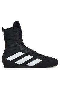 Adidas - adidas Buty bokserskie Box Hog 4 JS4684 Czarny. Kolor: czarny. Materiał: materiał #1