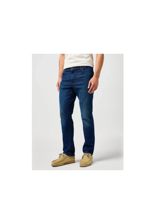 Wrangler - WRANGLER MĘSKIE SPODNIE JEANSOWE WRANGLER TEXAS BLUE ABYSS 112364456