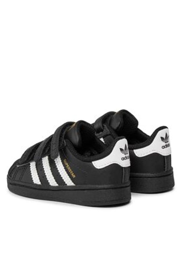 Adidas - adidas Sneakersy Superstar Cf I EF4843 Czarny. Kolor: czarny. Materiał: skóra. Model: Adidas Superstar