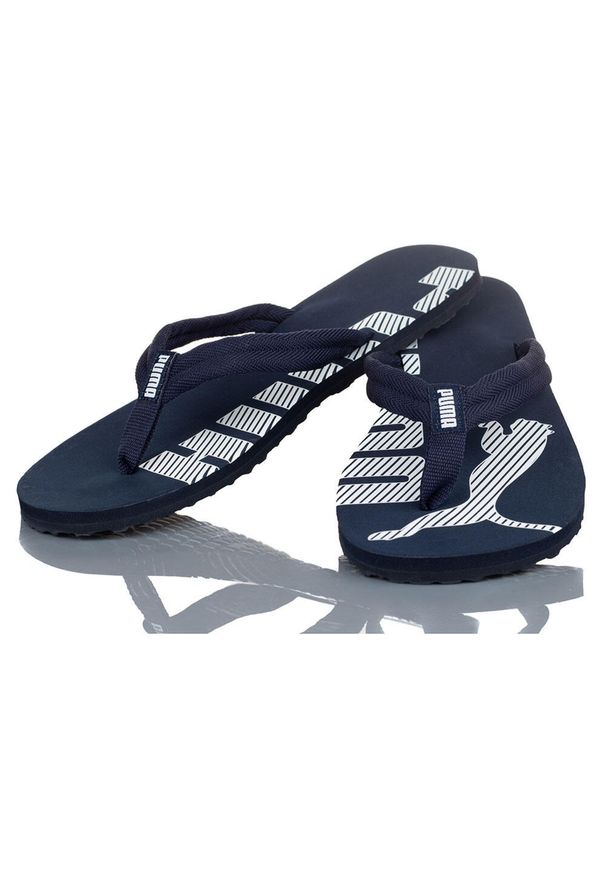 Klapki Japonki Damskie Puma Epic Flip V2. Okazja: na plażę. Kolor: niebieski. Sezon: lato. Styl: sportowy