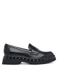 Loafersy Tamaris. Kolor: czarny