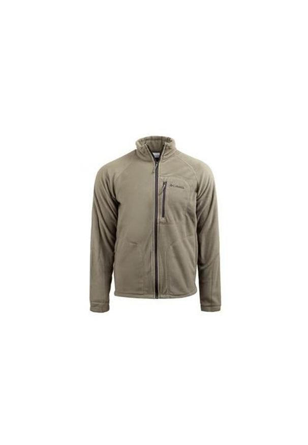 columbia - Bluza sportowa męska Columbia AM3039397. Kolor: zielony. Materiał: polar. Sport: turystyka piesza