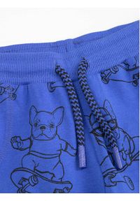 COCCODRILLO - Coccodrillo Spodnie dresowe WC3122102SKK Granatowy Slim Fit. Kolor: niebieski. Materiał: bawełna, dresówka #4