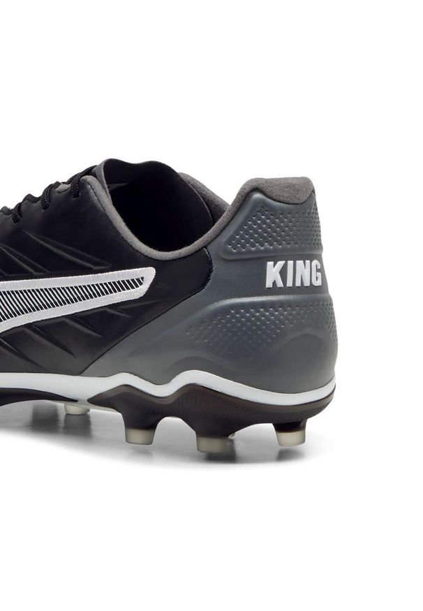 Buty Piłkarskie Puma King Pro Fg/Ag Dorosłych. Kolor: wielokolorowy, czarny, szary. Sport: piłka nożna