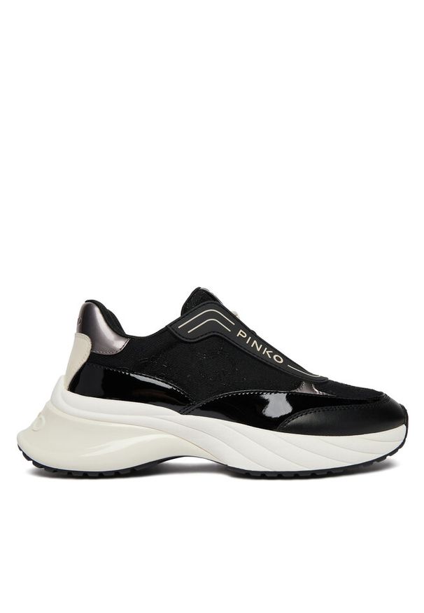 Pinko - Sneakersy PINKO. Kolor: czarny