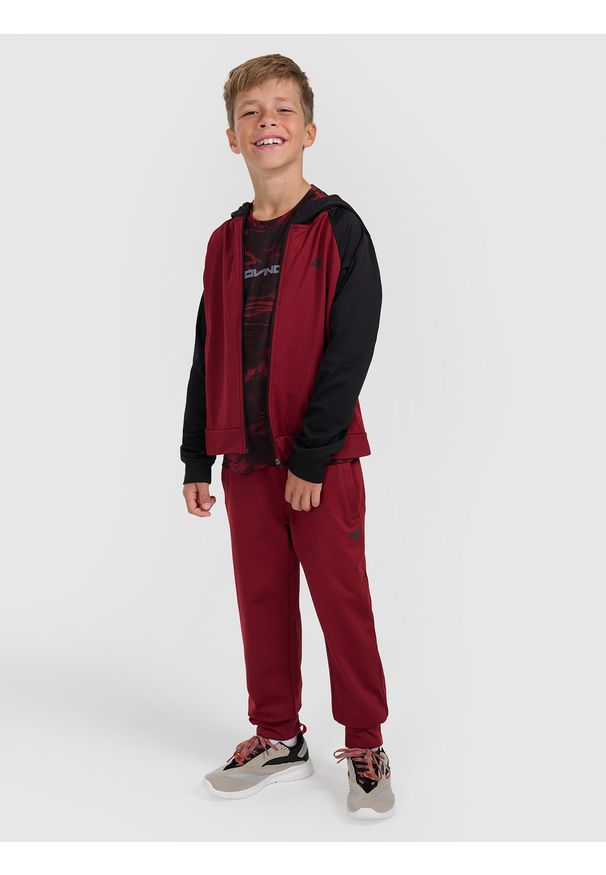 4f - 4F T-shirt sportowy szybkoschnący chłopięcy - multikolor 146/152 (10-12 lat). Kolor: wielokolorowy. Sezon: lato