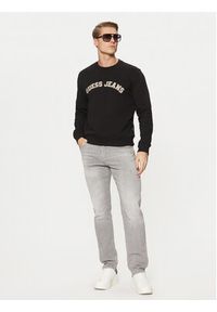 Guess Jeans Bluza M5RQ41 KCPR1 Czarny Regular Fit. Kolor: czarny. Materiał: bawełna #4