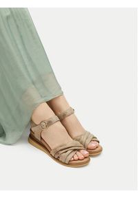 Lasocki Sandały WB-MARLENA-06 Beżowy. Kolor: beżowy. Materiał: zamsz, skóra #6