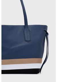 BOSS torebka. Kolor: niebieski. Rodzaj torebki: na ramię #5