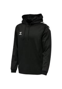 Bluza do piłki ręcznej damska Hummel Core XK z kapturem. Typ kołnierza: kaptur. Kolor: czarny. Sport: fitness #2
