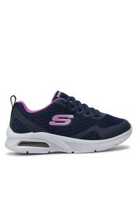 skechers - Skechers Sneakersy Electric Jumps 302378L/NVY Granatowy. Kolor: niebieski. Materiał: materiał