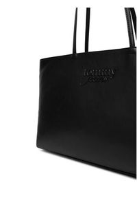 Tommy Jeans Torebka Tjw Must Tote AW0AW18772 Czarny. Kolor: czarny. Materiał: skórzane #6