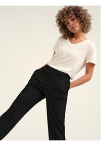 Cream Spodnie materiałowe CRRumpa 10611089 Czarny Straight Fit. Kolor: czarny. Materiał: syntetyk