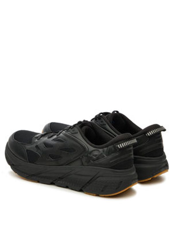 HOKA - Hoka Sneakersy Clifton L Athletics 1160050 Czarny. Kolor: czarny. Materiał: skóra