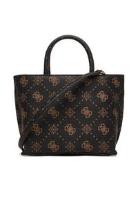 Guess Torebka Emelie Logo Mini HWGP99 28750 Brązowy. Kolor: brązowy. Materiał: skórzane #4