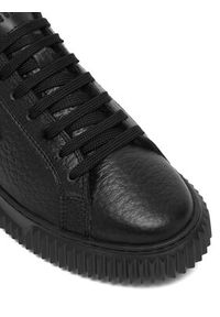 Voile Blanche Sneakersy Lipari Fur 2017113-17 Czarny. Kolor: czarny. Materiał: skóra #2