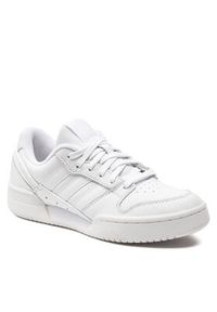 Adidas - adidas Sneakersy Team Court 2 Str IF1192 Biały. Kolor: biały. Materiał: skóra #3