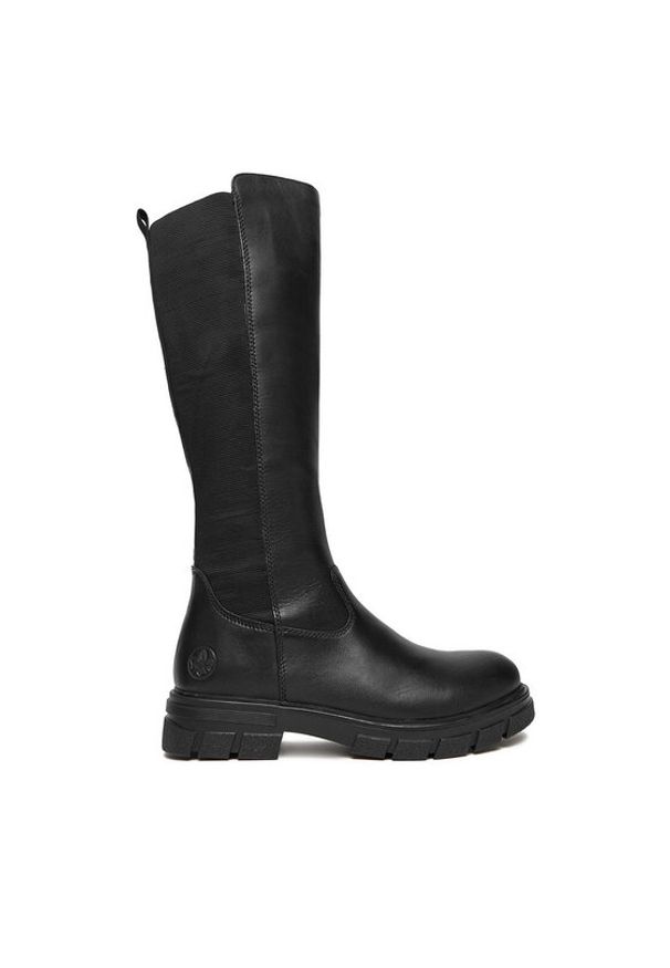 Rieker Kozaki CEO-Z9158-00 Czarny. Kolor: czarny. Materiał: skóra