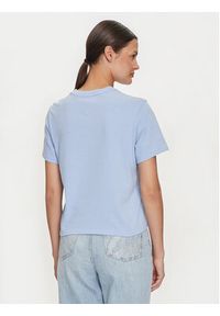 Tommy Jeans T-Shirt New Classic DW0DW17837 Niebieski Boxy Fit. Kolor: niebieski. Materiał: bawełna #4