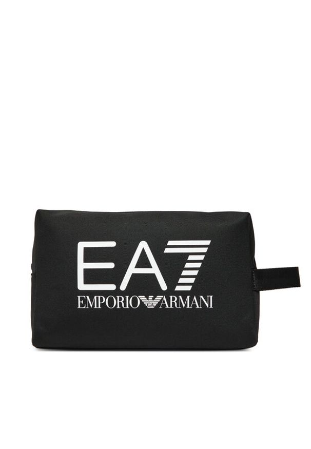 EA7 Emporio Armani Kosmetyczka 7X000074 AF19722 UC001 Czarny. Kolor: czarny. Materiał: materiał