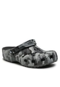 Crocs Klapki Classic Printed Camo Clog 206454 Szary. Kolor: szary