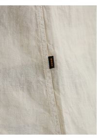 BOSS Koszula Relegant 50567579 Beżowy Regular Fit. Kolor: beżowy. Materiał: len #2