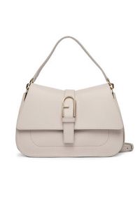 Furla Torebka Flow M WB00996 BX2045 BG 4556S Écru. Kolor: kremowy. Materiał: skórzane #5