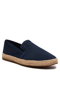 TOMMY HILFIGER - Tommy Hilfiger Espadryle Th Esapdrille Classic Suede FM0FM04984 Granatowy. Kolor: niebieski. Materiał: skóra #5