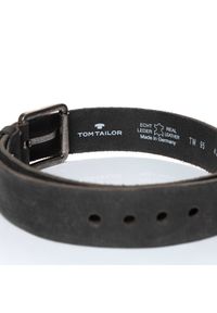 Tom Tailor - TOM TAILOR PASEK SKÓRZANY SOPO-TT424 0790 45 mm Ledergürtel RO 2724. Materiał: skóra. Wzór: paski. Styl: klasyczny, elegancki, casual #6