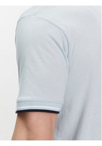 Brave Soul T-Shirt MTS-149FEDERERF Błękitny Straight Fit. Kolor: niebieski. Materiał: bawełna